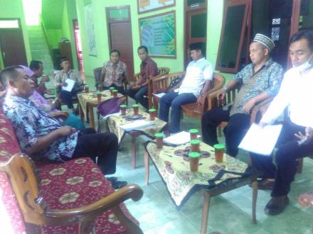 Rapat Koordinasi BPD dengan Pemerintah Desa